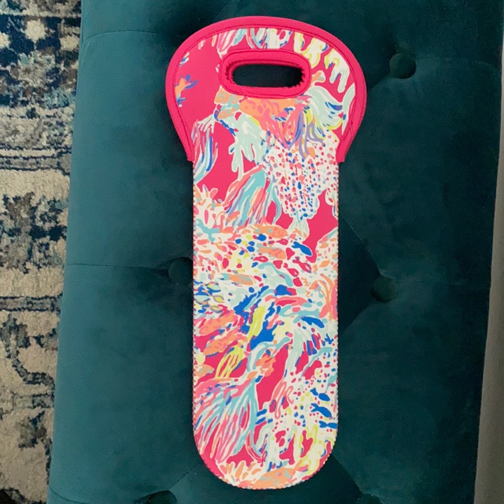 Lilly Pulitzer bottle carrier